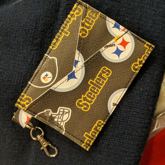 NWOT Pittsburgh Steelers Mini Clip Bag - Picture 2 of 4